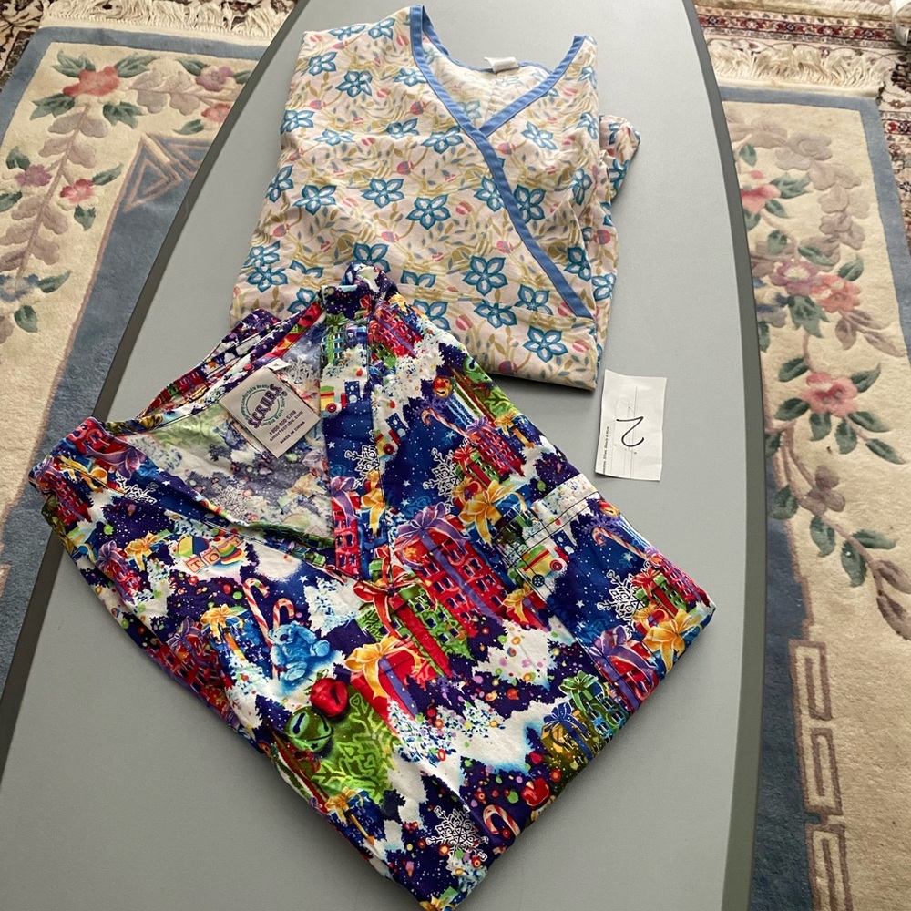 Scrub tops